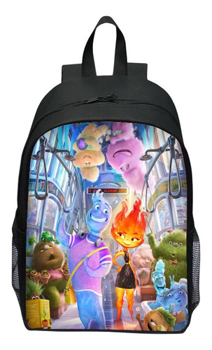 Mochila Escolar Infantil De 16 Pulgadas Crazy Element City E