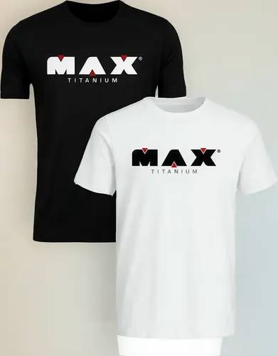 Camiseta Max Titanium Dry Fit Treino Camisa Academia Logo