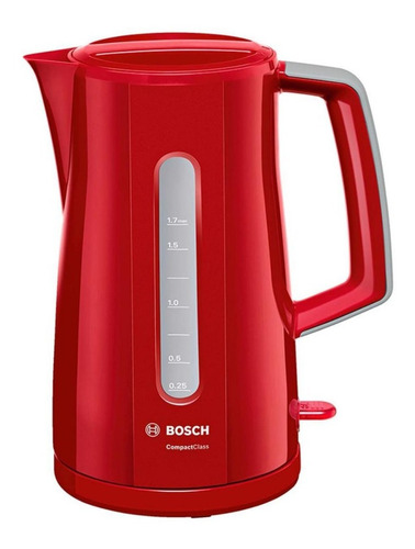 Jarra Electrica Bosch 2400w Plastica Compact Class Red