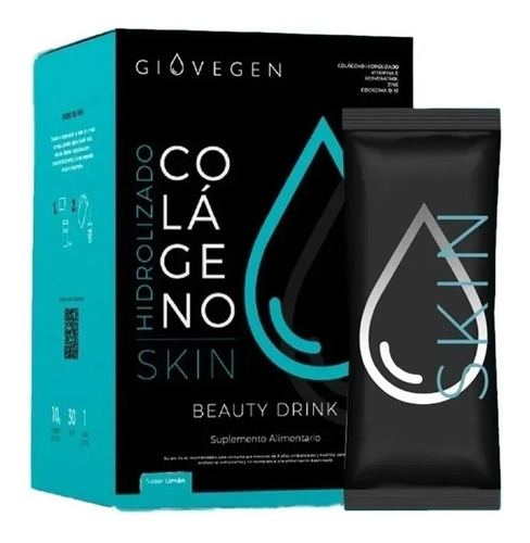 Imagen 2 de 8 de Giovegen Skin + Summer Boost - Colágeno Hidrolizado Bebible