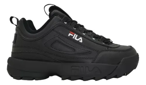 Tenis Fila Mujer Negros 📦