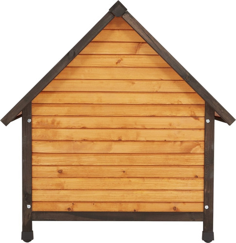 Casa Para Perro Precisionpet Extremeoutback Grande Impermeab Color Madera / Negro