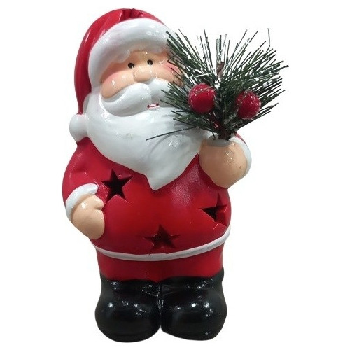 Figura De Navidad Con Luz - Mono De Nieve O Santa Claus
