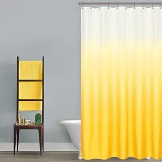 Sunflower Yellow Shower Curtains For Bathroom Decor Set With