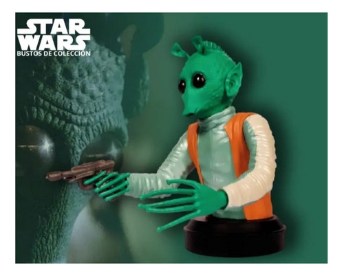 Fascículo De Bustos De Star Wars N31 Greedo