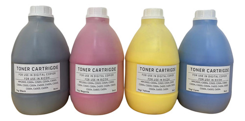 Kit 4x Toner Ricoh Mp C2003 C2004 C2503 C2504 1 Kilo Cada