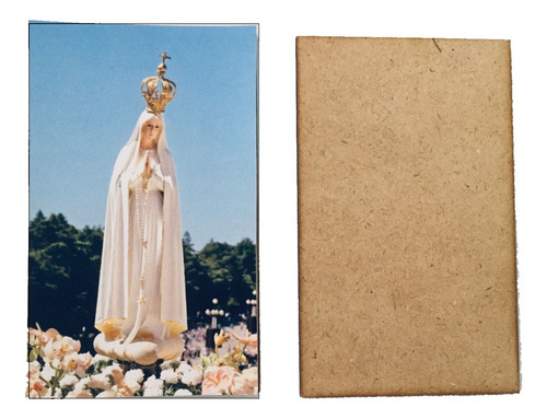 75 Cuadros De La Virgen De Fatima 8.5x14cm (vm814)