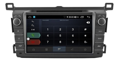 Android Toyota Rav4 2013-2018 Dvd Gps Wifi Mirror Link Touch