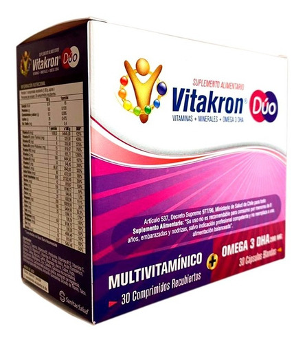 Vitakron Duo Multivitaminico X30 Dosis