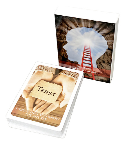 48 Tarjetas Con Mensaje Ask Your Soul Oracle Qk