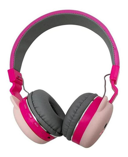Auricular Gamer Inalámbrico Hot Shot Audio Mxnch-001-6 Rosa