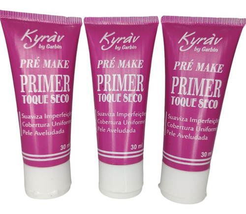 3 Primer Pré- Maquiagem Kyrav- Jd
