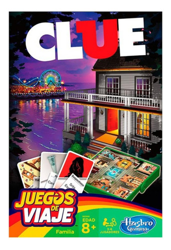 Clue Juegos De Viaje, Hasbro Gaming