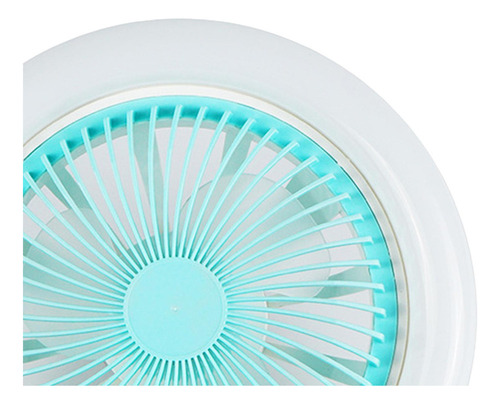 Yi Ventiladores Led 30w 36w Con Lámpara Azul 36w