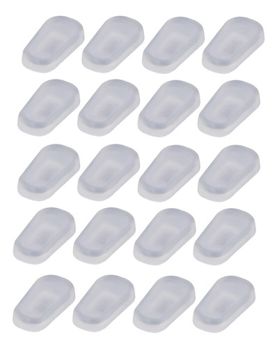 10 Pares De Almohadillas Para La Nariz De Lentes De Silicona
