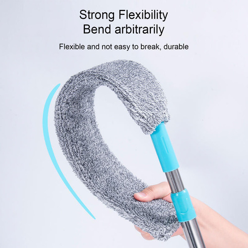 Plumero Largo Flexible Herramienta De Limpieza De Plumero De