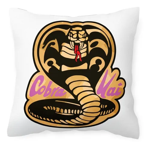 Coj n Arg Almohada Cobra Kai Serpiente 45x45 MercadoLibre