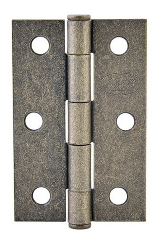 10 Bisagra Ligera Rectangular 1.1/2 X 1.3/8 Lock Lba15la