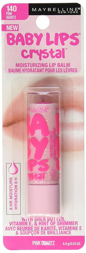 Labios Maybelline New York Bebé Crystal Lip Balm, Cuarzo Ros