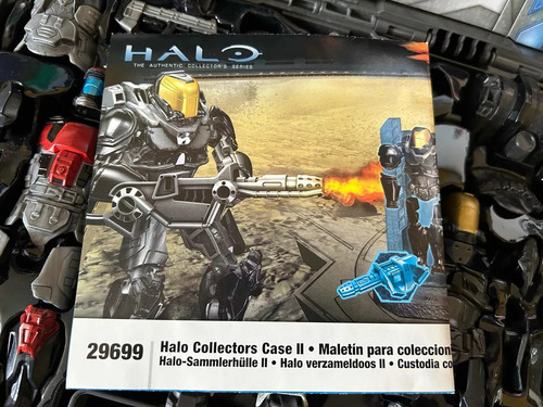 Halo Mega Bloks Collector Case Raro/ Completo (Usado)