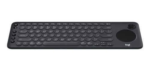 Teclado Smart Tv K600 Logitech Color del teclado Negro Idioma Español
