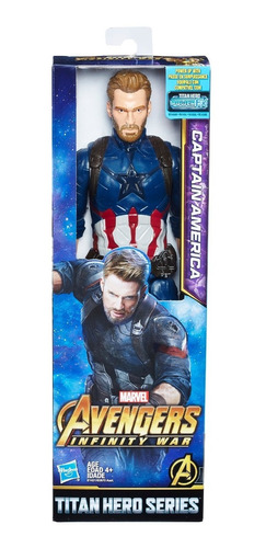 Marvel Infinity War Titan Hero Captain America Power Fx Port