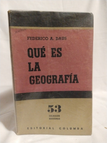 Libro: Qué Es La Geografía