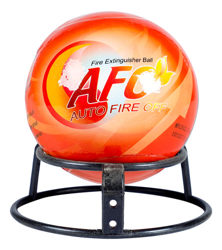 Kit 8 Bola Extintora Apaga Fogo Incêndio C/ Suporte 1,3 Kg