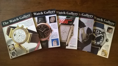 Las 5 Primeras Revistas Watch Gallery - Relojes Alta Gama