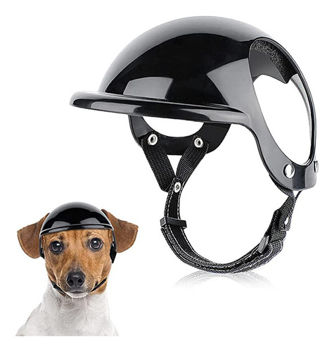 Casco De Motocicleta Para Perros Pequeños Sombrero Duro Par