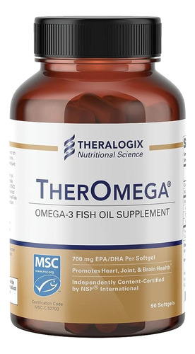Theralogix Theromega Omega 3 Salud Ocular 90 Capsulas 
