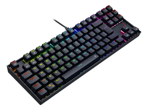 comprar Teclado Gamer Redragon Kumara Pro Rgb Switch Marron Cor de teclado Preto Idioma Português Brasil