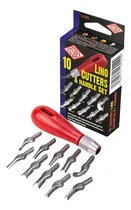 Comprar Set De Gubias Grabado + 10 Cuchillas Essdee Lino Cutters