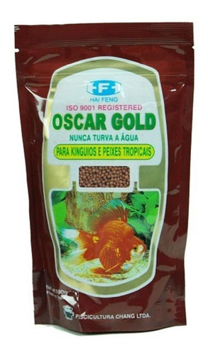 Ração Para Peixes Ornamentais  Oscar Gold 100g Full