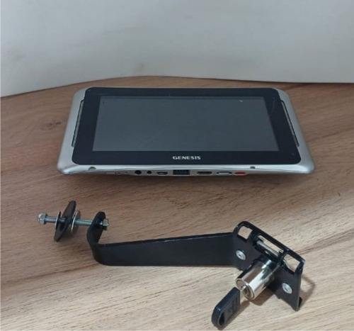 Kit 11 Suporte Tablet Fixo Com Fixação Parafuso Cor Preto