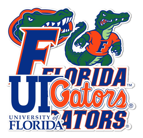 Pegatina De Universidad De Florida Uf Gators Vinilo Cal...