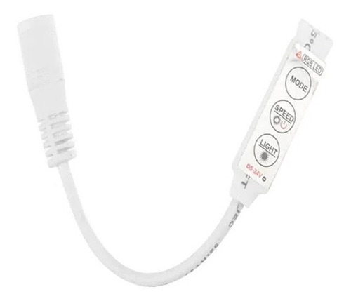 Imagem 3 de 4 de Mini Controlador De Led Rgb 4 Vias 3 Teclas Slim 5050 3528