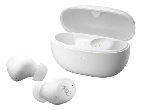 Auriculares QCY HT07 Arcbuds Bluetooth 5.2, color blanco