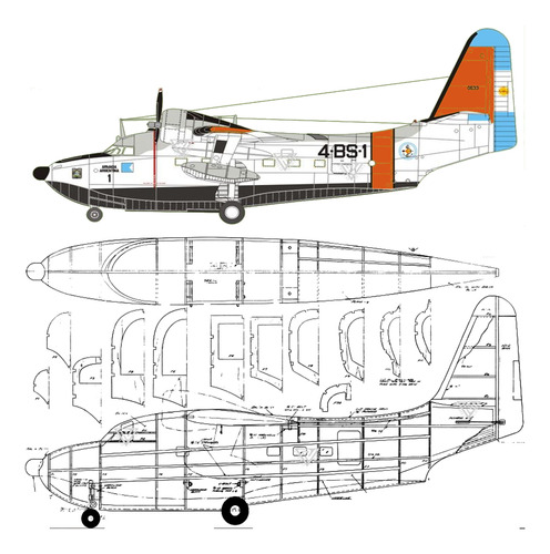 Plano Rc Grumman Albatross Sa-16 / Pdf (envío X E-mail )