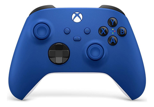 Controle Microsoft Xbox Sem Fio-shock Blue