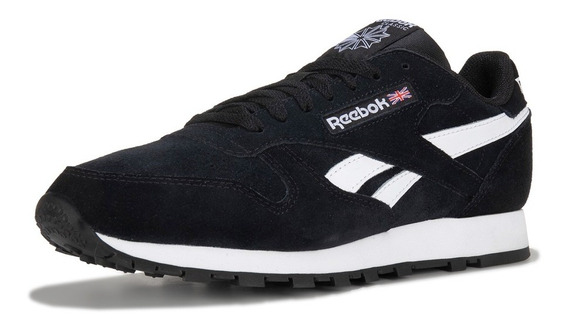 tenis reebok classic negro hombre