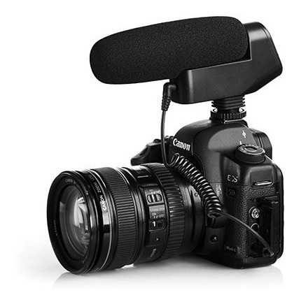 Micrófono Shotgun Condensador Unidireccional Boya By-vm600