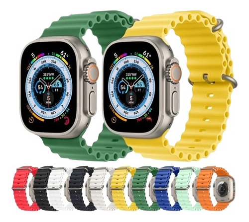 Correas Para Reloj Ocean Apple Watch Ultra Smartwatch