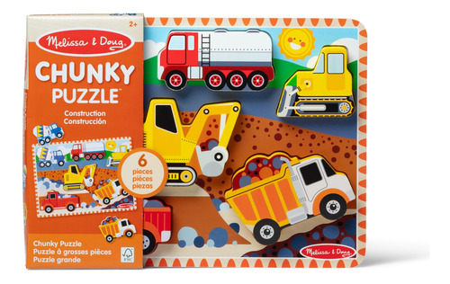 Construcción De Rompecabezas Gruesos De Melissa & Doug
