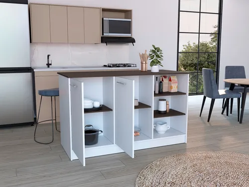 Isla De Cocina 90x150x67 Rta Ginger