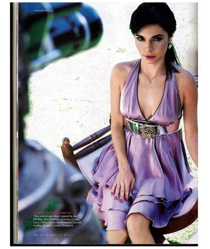 Revista In Style Moda Belleza Martha Higareda 2007 (Usado)