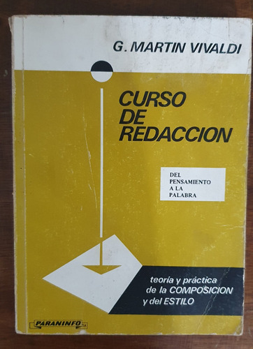 Libro Curso De Redaccion - Martin Vivaldi