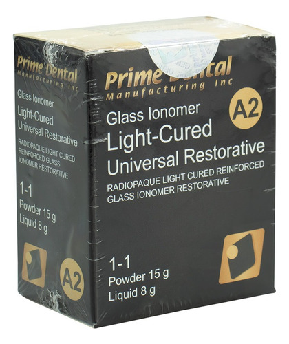 Glass Ionomer Ligth Cured Universal Restorative A2 15gr