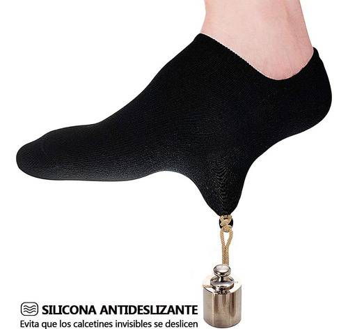 6 Pares Tines Cortos Hombre Y Mujer,tines Invisibles De