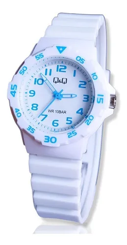 Reloj Q&Q VR99J002Y Niña Rosado acuático Mariposas